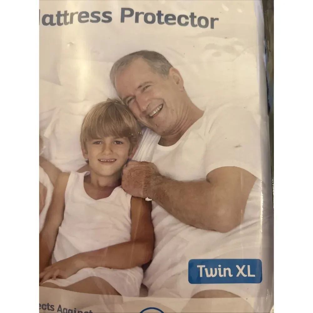 Sures Waterproof Mattress Protector Twin XL New In Plastic! Hypoallergenic